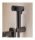 Chuveiro higiénico com Bidé e Torneira Embutida FIRENZE Black gun metal