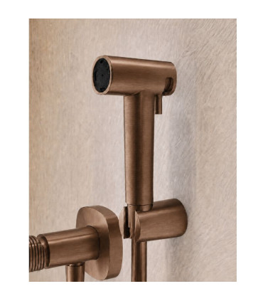 Chuveiro higiénico com Bidé e Torneira Embutida FIRENZE Ouro rosa