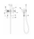 Chuveiro higiénico com Bidé e Torneira Embutida GENOVA Ouro