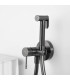 Chuveiro higiénico com Bidé e Torneira Embutida GENOVA Black gun metal
