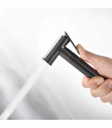 Chuveiro higiénico com Bidé e Torneira Embutida GENOVA Preto