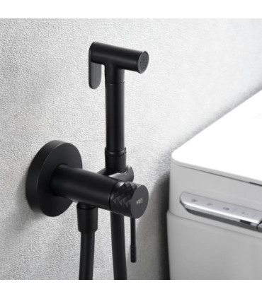 Chuveiro higiénico com Bidé e Torneira Embutida GENOVA Preto