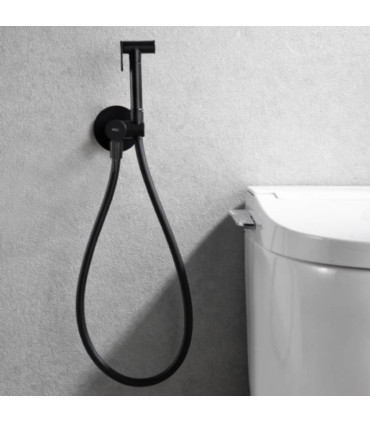 Chuveiro higiénico com Bidé e Torneira Embutida GENOVA Preto