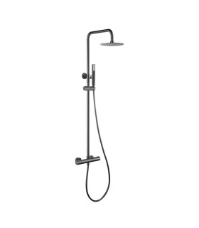 Coluna de duche Termostática GENOVA Black gun metal