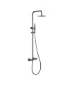 Coluna de duche Termostática GENOVA Black gun metal