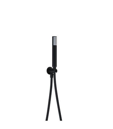 Conjunto de duche Monocomando Encastrado no teto PIAMONTE Preto