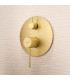 Conjunto de duche Monocomando Encastrado no teto PIAMONTE Ouro