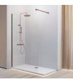 Resguardo de duche vidro fixo FRESH Bronze