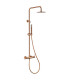 Coluna de duche Monocomando BLESS Ouro rosa