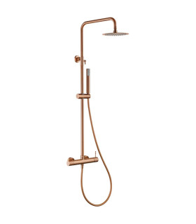 Coluna de duche Monocomando BLESS Ouro rosa