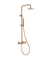 Coluna de duche Monocomando BLESS Ouro rosa