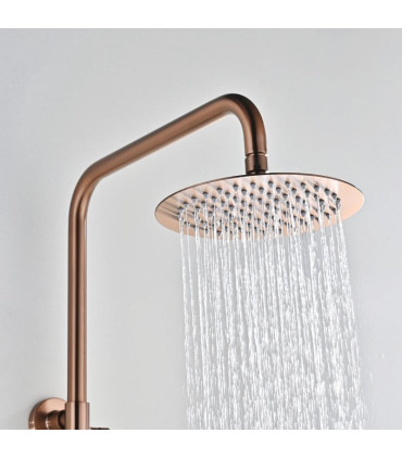 Coluna de duche Monocomando BLESS Ouro rosa
