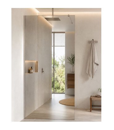 Painel fixo de duche com vidro espelhado ARIZONA