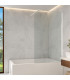 Painel fixo da banheira TEXAS Branco
