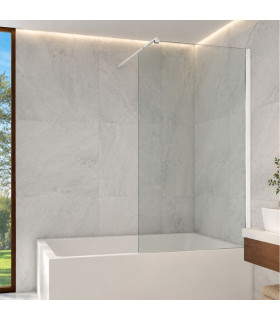 Painel fixo da banheira TEXAS Branco