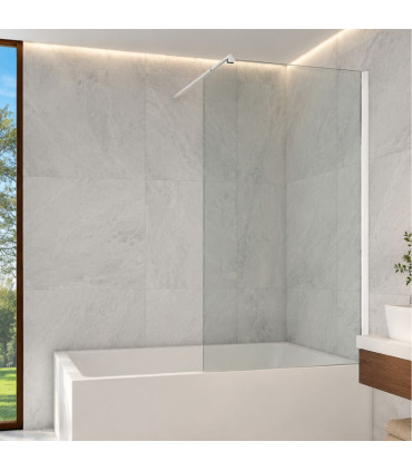Painel fixo da banheira TEXAS Branco