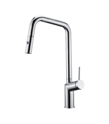 Torneira de cozinha com bico retrátil BONN Cromado