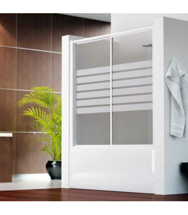 Resguardo banheira fixo + deslizante à medida OVA