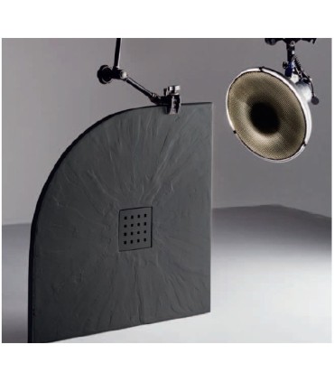 Base de duche 1/4 de círculo Xisto