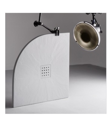 Base de duche 1/4 de círculo Xisto