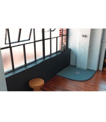 Base de duche 1/4 de círculo Xisto