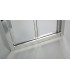 Mampara Frontal de Ducha Plegable AKORD