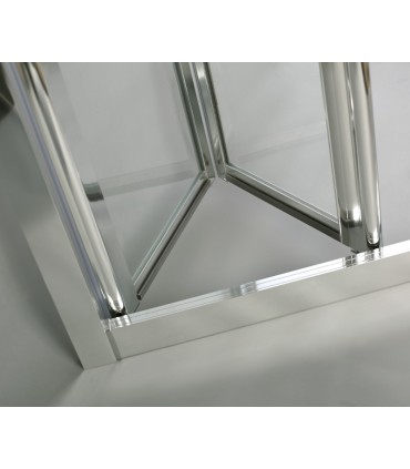 Mampara Frontal de Ducha Plegable AKORD