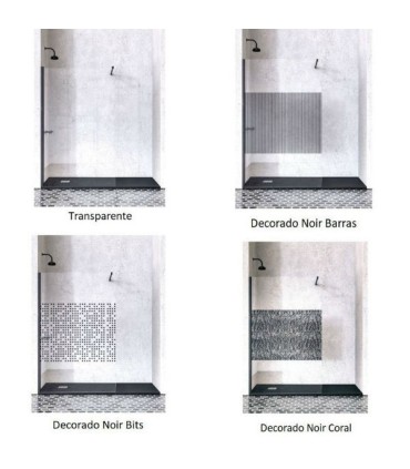 Resguardo 2 portas fixas + 2 portas abrir BALI