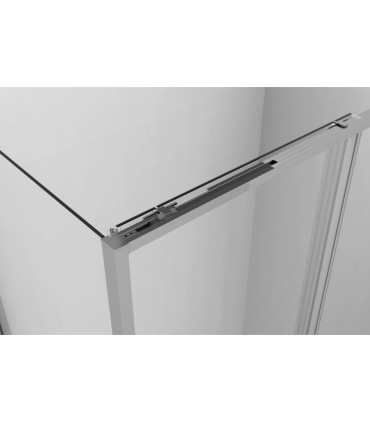 Resguardo duche frontal fixo+deslizante e lateral fixo TWENTY