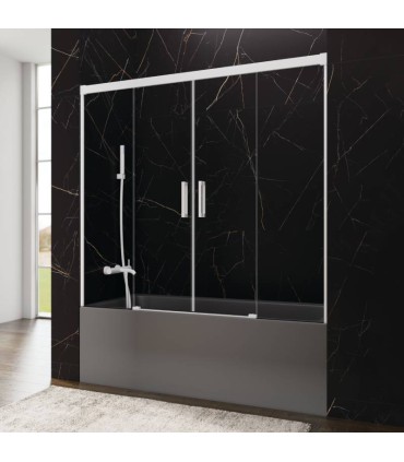 Resguardo frontal de banheira 2F+2D BASIC SPAZIO WHITE