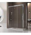 Resguardo duche frontal fixo + 2 deslizantes e lateral fixo modelo FENIX