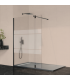 Resguardo duche CLEAR BLACK