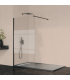 Resguardo duche CLEAR BLACK
