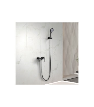 Conjunto de Banheira Monocomando ROMA Preto Fosco