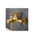 Conjunto de Banheira Monocomando ROMA Ouro Escovado