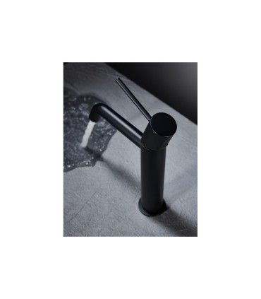 Torneira de Lavatório Monocomando Preto Fosco Série MONZA