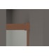 Resguardo duche fixo + deslizante BASIC COBRE