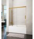 Resguardo frontal de banheira Fixo + Deslizante BASIC OURO