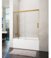 Resguardo frontal de banheira Fixo + Deslizante BASIC OURO