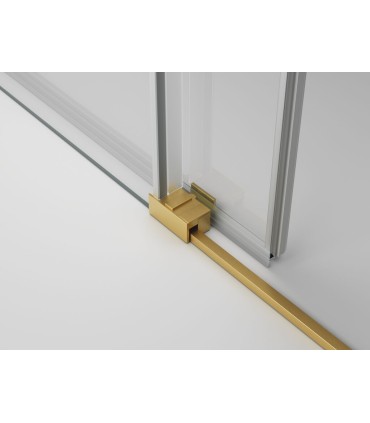 Resguardo frontal de banheira Fixo + Deslizante BASIC OURO