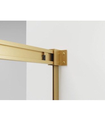Resguardo frontal de banheira Fixo + Deslizante BASIC OURO