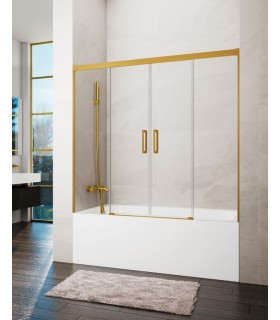 Resguardo frontal de banheira 2F + 2D BASIC OURO