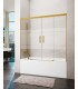 Resguardo frontal de banheira 2F + 2D BASIC OURO