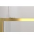 Resguardo fixo + deslizante + lateral fixo TWENTY GOLD