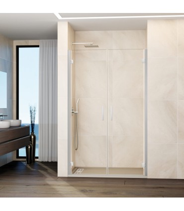 Resguardo de duche com 2 portas reclináveis GLASS