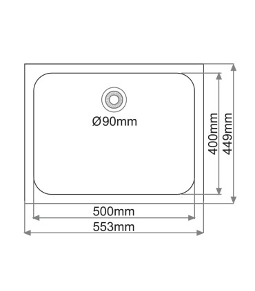 Lava-louça da cozinha embaixo bancada CHIRON