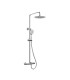Conjunto de duche ROUND ELITE termostático cromo