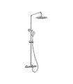 Conjunto de duche ROUND ELITE termostático cromo