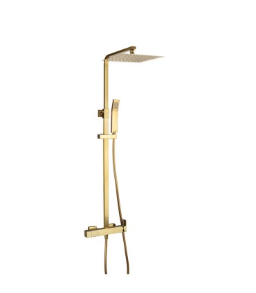 Conjunto de duche INVERTER C Ouro PVD
