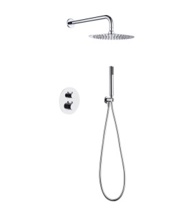 Conjunto de duche embutido termostático MONZA